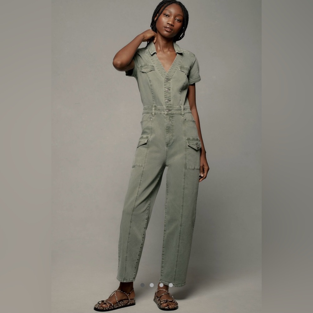 NWT PAIGE Alexis Cargo Jumpsuit